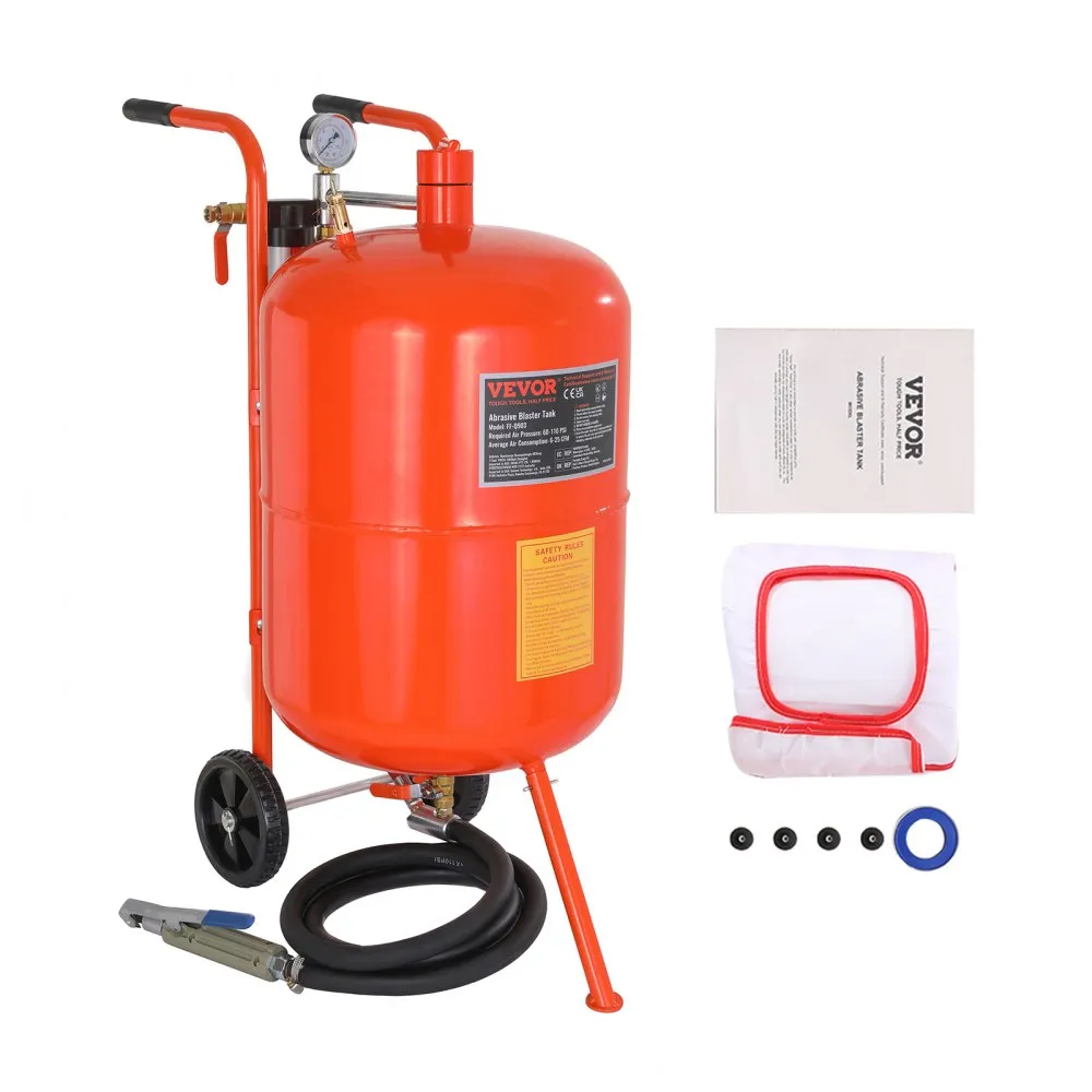 High Pressure Sandblaster 75.7L Kit